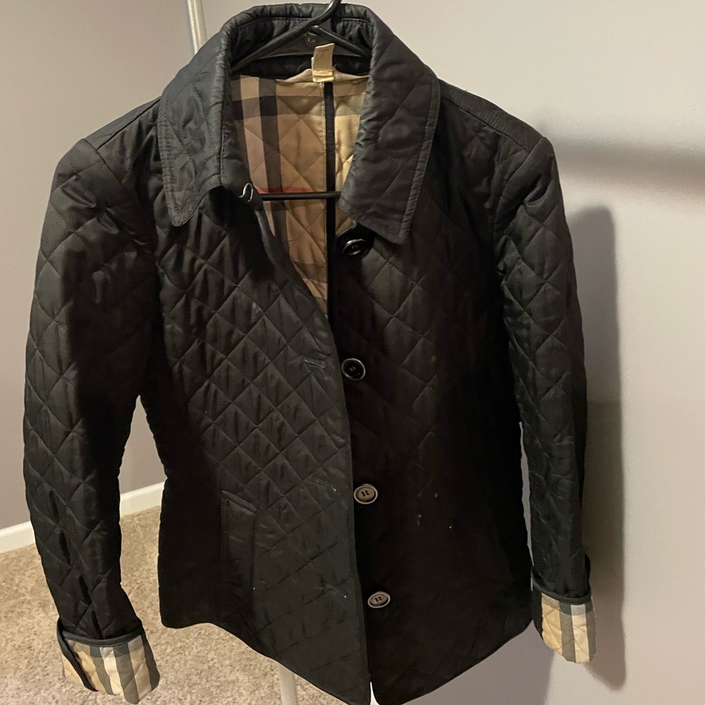 Burberry quilted jacket